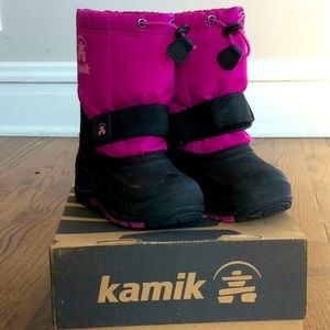 Kamik girls Rocket snow boot